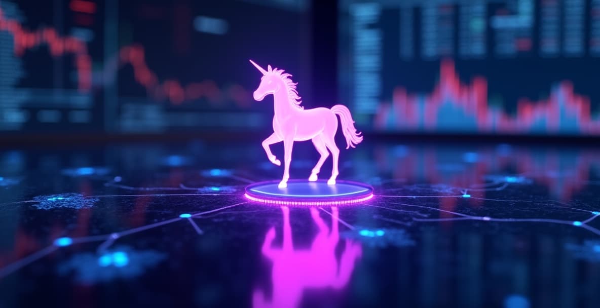 Uniswap-Token UNI notiert bei 2,92 US-Dollar – 93 Prozent unter Allzeithoch