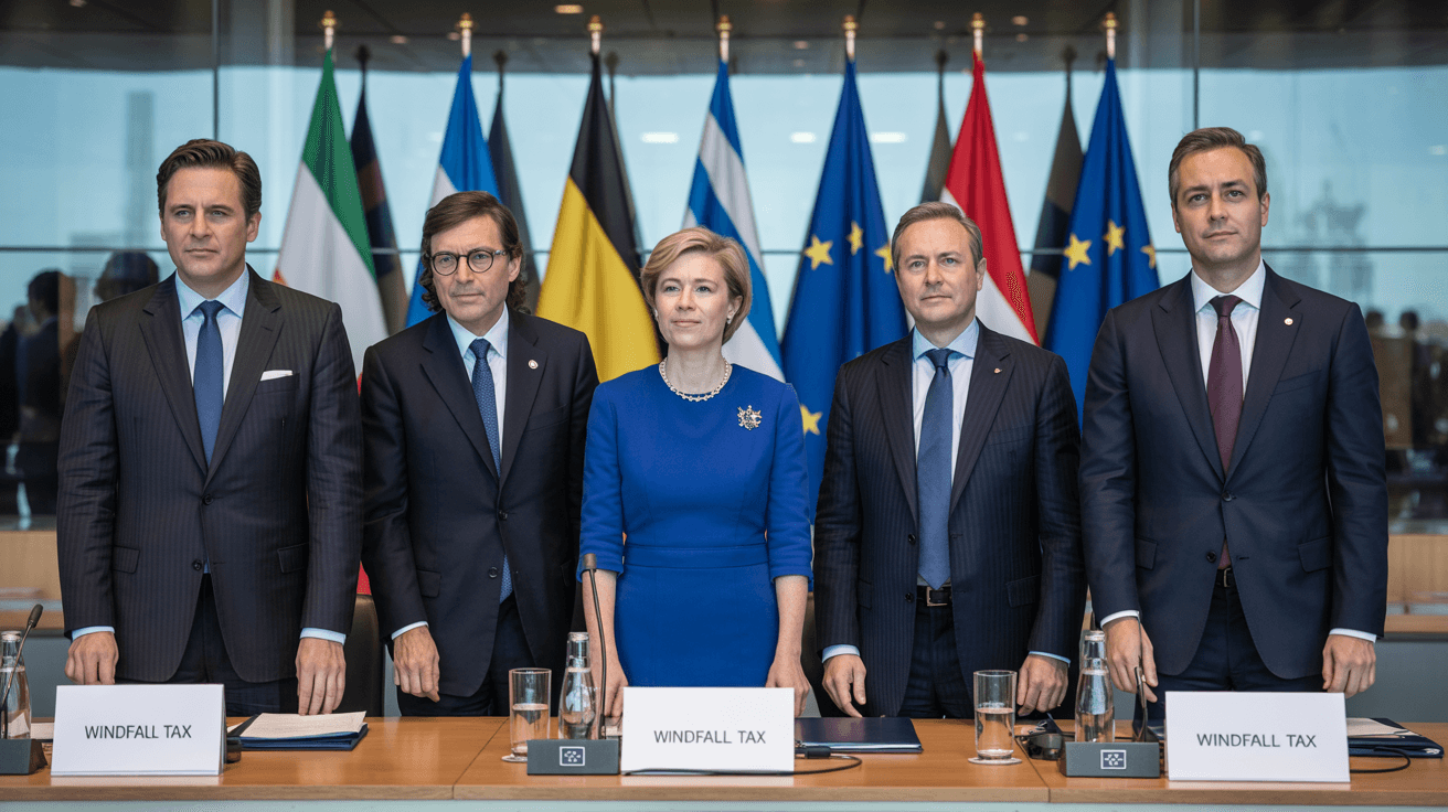 EU plant Übergewinnsteuer auf Energiekonzerne: Fünf Länder fordern Sonderabgabe
