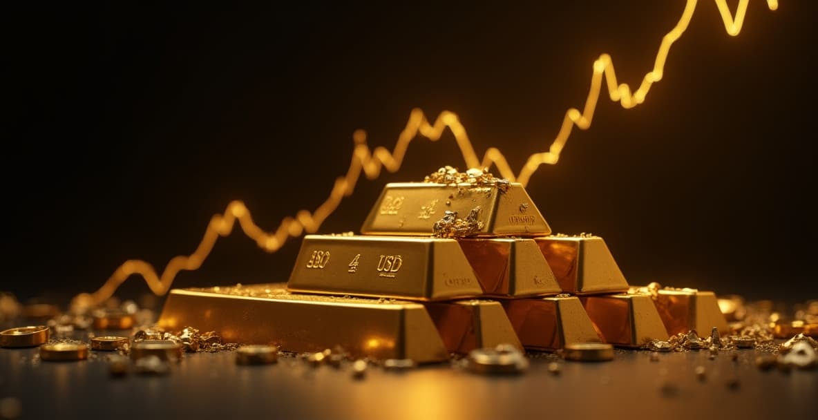 Gold durchbricht 4600-Dollar-Marke: Rally um 3 Prozent setzt sich fort