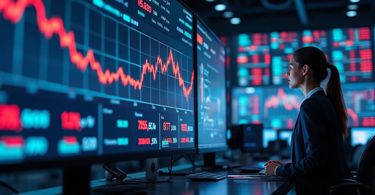 S&P 500 near record high while over half of US stocks trade over 20% below peaks